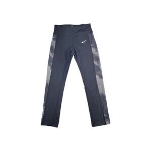 Nike Dri-Fit Black Sz XS Women's Running Training Leggings Activewear Hiking 15